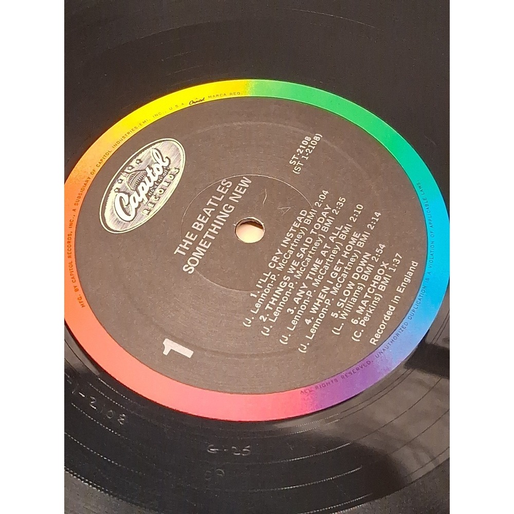 The Beatles – Something New - Capitol ST-2108 Rock Vinyl LP Record Album - Picture 11 of 16